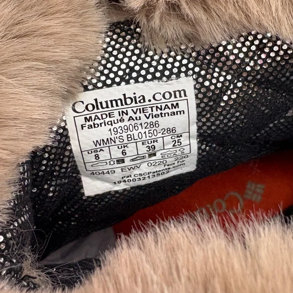 Columbia Womens 8 Slopeside Village Omni-Heat Hi 200G Insulation Elk/Autumn Fur*
